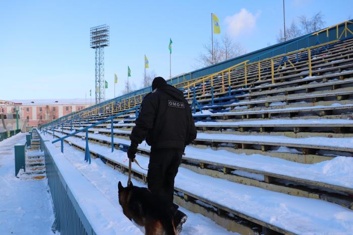 В Архангельске при содействии Росгвардии обеспечена безопасность хоккейного матча 